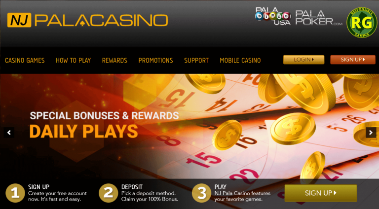 pala casino online nj