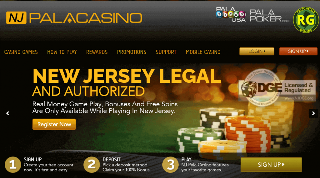 pala casino online nj
